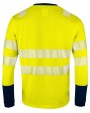 T-shirt personnalisable PROJOB 6014 T-SHIRT MANCHES LONGUES ISO 20471 CLASSE 3/2