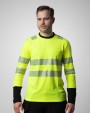 PROJOB 6014 Langarmshirt EN ISO 20471 Klasse 3/2 T-Shirt personalisierbar