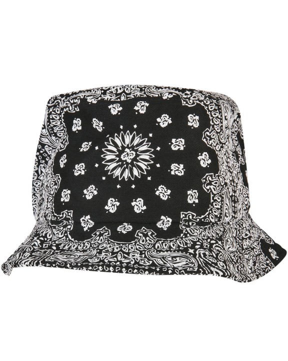 FLEXFIT Bandana Print Bucket Hat Kappe personalisierbar