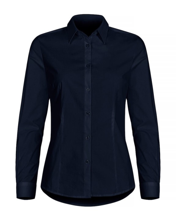 CLIQUE Stretch Shirt L/S Women Hemd personalisierbar