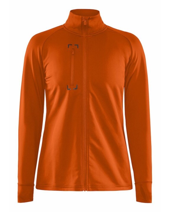 CRAFT ADV Explore Light Midlayer W Jacke personalisierbar