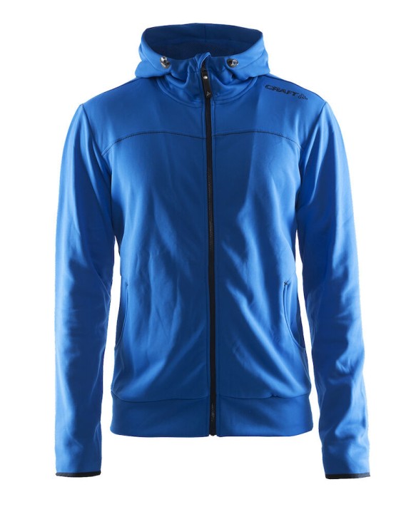CRAFT Leisure Full Zip Hood M Sweatshirt personalisierbar