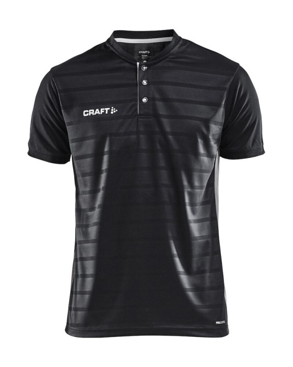 T-shirt CRAFT Pro Control Button Jersey M voor bedrukking &amp; borduring