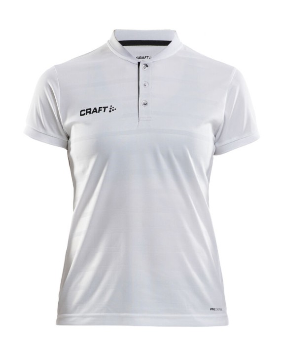 CRAFT Pro Control Button Jersey W T-Shirt personalisierbar