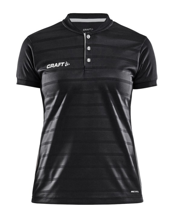 CRAFT Pro Control Button Jersey W T-Shirt personalisierbar