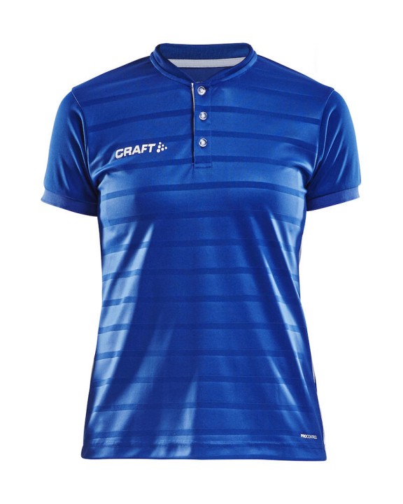 CRAFT Pro Control Button Jersey W T-Shirt personalisierbar