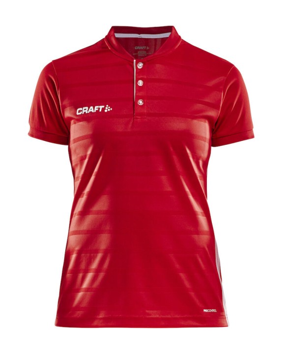 CRAFT Pro Control Button Jersey W T-Shirt personalisierbar