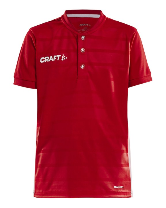 CRAFT Pro Control Button Jersey Jr T-Shirt personalisierbar