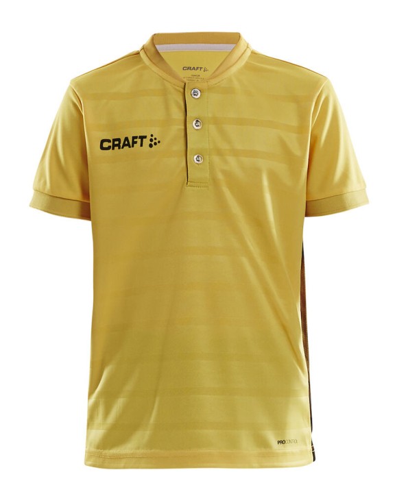 CRAFT Pro Control Button Jersey Jr T-Shirt personalisierbar