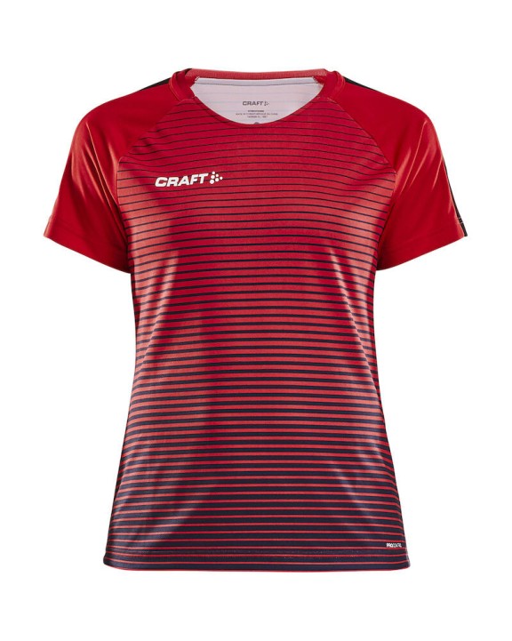 CRAFT Pro Control Stripe Jersey W T-Shirt personalisierbar