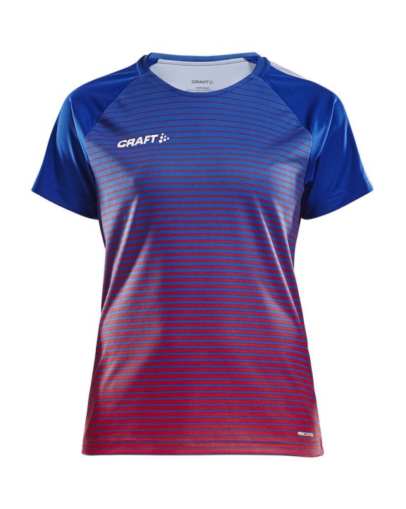 CRAFT Pro Control Stripe Jersey W T-Shirt personalisierbar