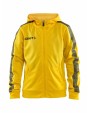 Veste personnalisable CRAFT Pro Control Hood Jacket Jr