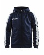 Veste personnalisable CRAFT Pro Control Hood Jacket Jr