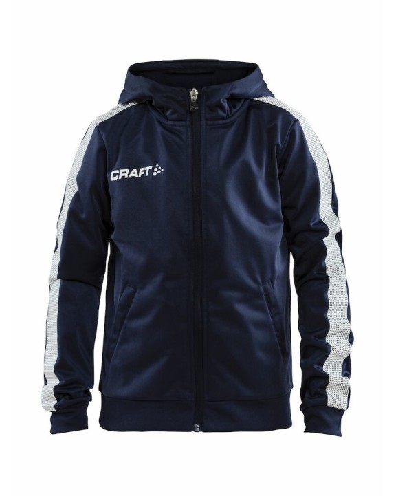 Veste personnalisable CRAFT Pro Control Hood Jacket Jr