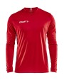CRAFT Squad Go Jersey Solid Ls M Hemd personalisierbar