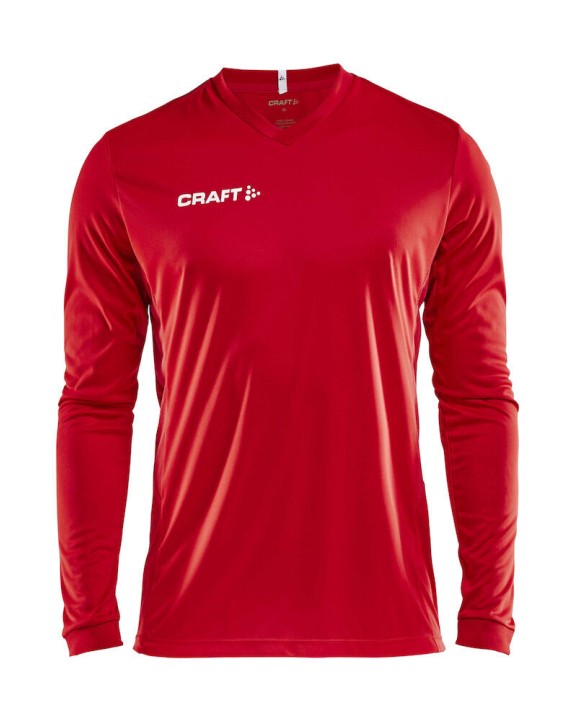 CRAFT Squad Go Jersey Solid Ls M Hemd personalisierbar
