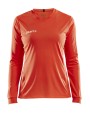 T-shirt CRAFT Squad Go Jersey Solid Ls W voor bedrukking &amp; borduring