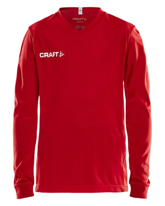 Chemise personnalisable CRAFT Squad Go Jersey Solid Ls Jr