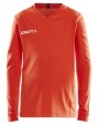 Chemise personnalisable CRAFT Squad Go Jersey Solid Ls Jr