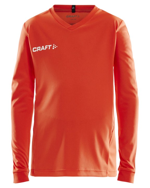Chemise personnalisable CRAFT Squad Go Jersey Solid Ls Jr