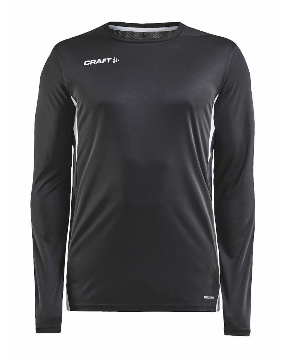 CRAFT PRO Control Impact LS Tee M T-Shirt personalisierbar