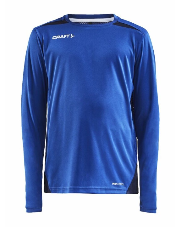 CRAFT Pro Control Impact LS Tee Jr Hemd personalisierbar
