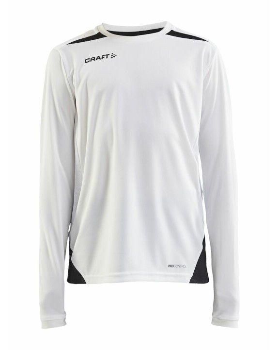 CRAFT Pro Control Impact LS Tee Jr Hemd personalisierbar