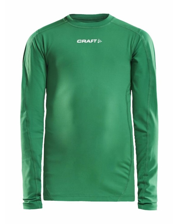 Sous-vêtement personnalisable CRAFT Pro Control Compression Long Sleeve Jr