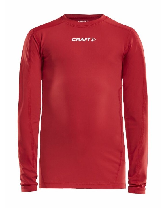 Sous-vêtement personnalisable CRAFT Pro Control Compression Long Sleeve Jr