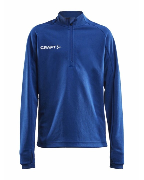 Sweat-shirt personnalisable CRAFT Evolve Halfzip JR
