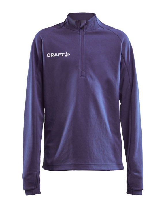 Sweat-shirt personnalisable CRAFT Evolve Halfzip JR