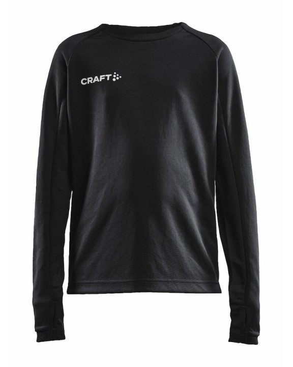 CRAFT Evolve Crew Neck JR Sweatshirt personalisierbar