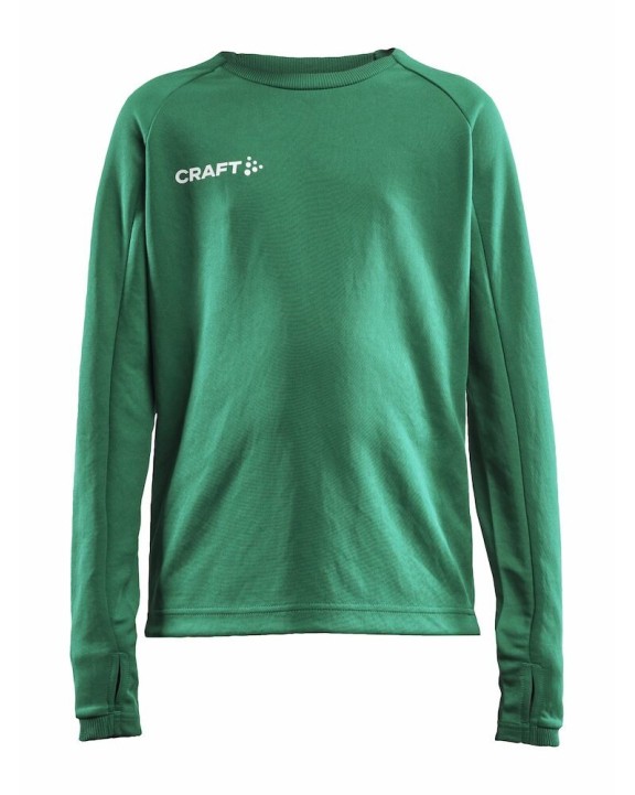 CRAFT Evolve Crew Neck JR Sweatshirt personalisierbar
