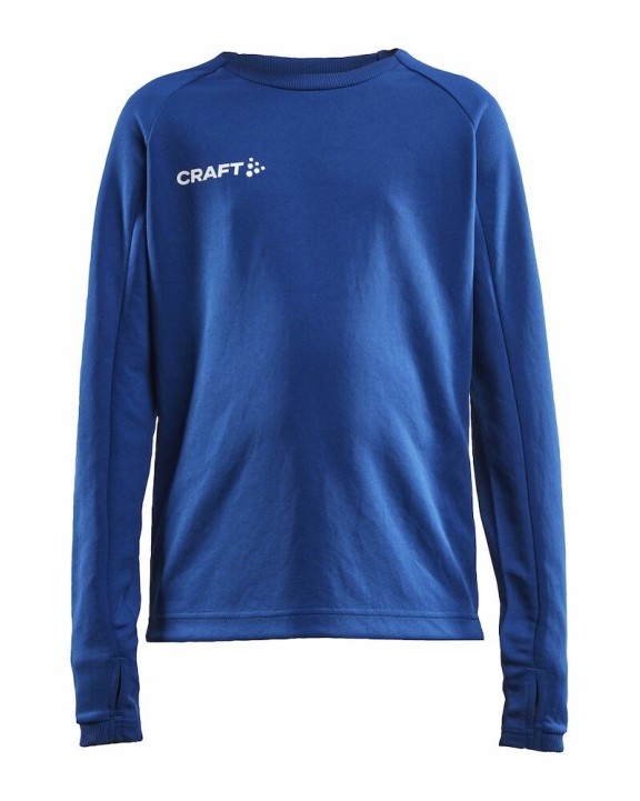 CRAFT Evolve Crew Neck JR Sweatshirt personalisierbar