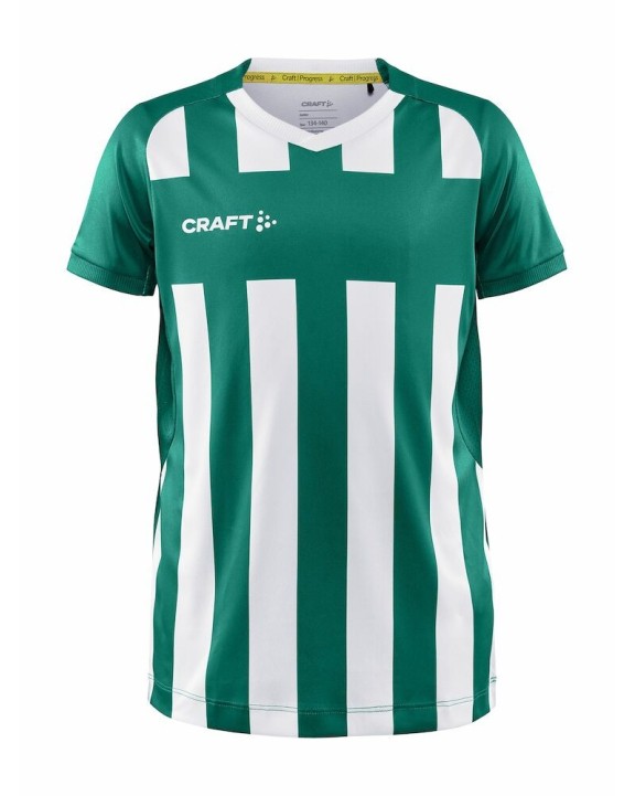 CRAFT Progress 2.0 Stripe Jersey JR T-Shirt personalisierbar