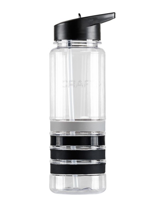 CRAFT Transparent waterbottle Accessoire personalisierbar