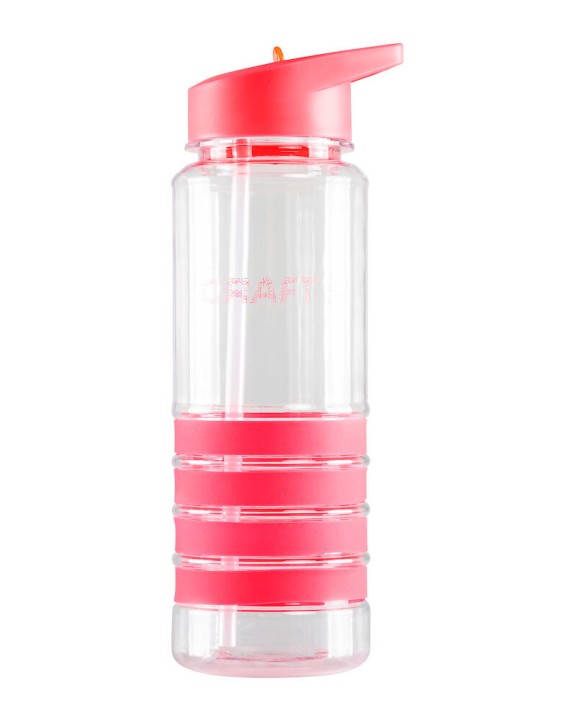 CRAFT Transparent waterbottle Accessoire personalisierbar