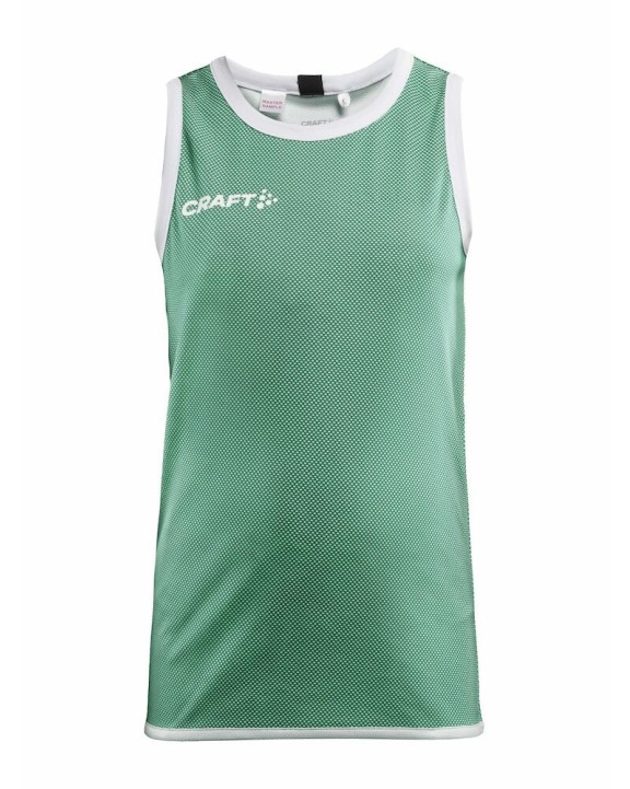 CRAFT Progress Reversible Basket Singlet Jr T-Shirt personalisierbar