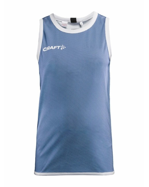 CRAFT Progress Reversible Basket Singlet Jr T-Shirt personalisierbar