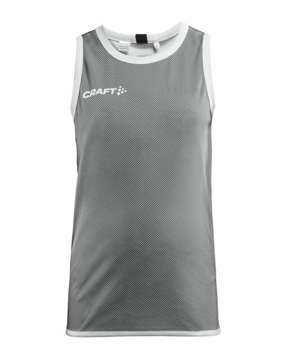 CRAFT Progress Reversible Basket Singlet Jr T-Shirt personalisierbar