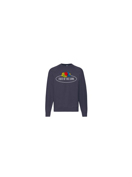 FOL VINTAGE SWEAT RAGLAN bleu marine profond personnalisable