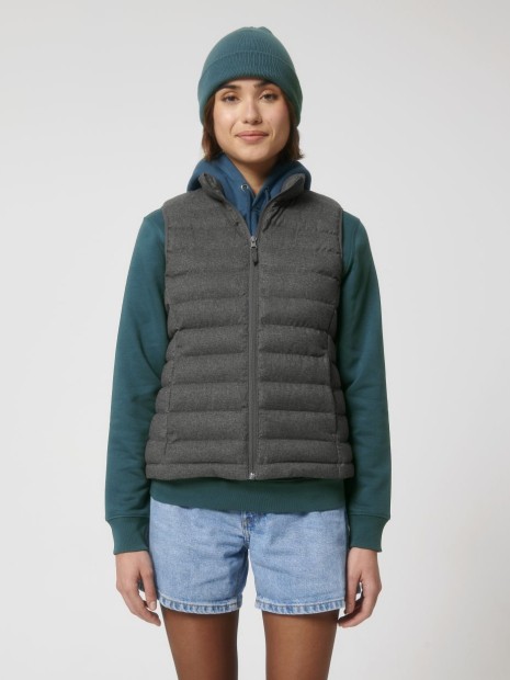 Vestes à personnaliser STANLEY/STELLA Stella Climber Wool-Like Deep Metal Heather Grey