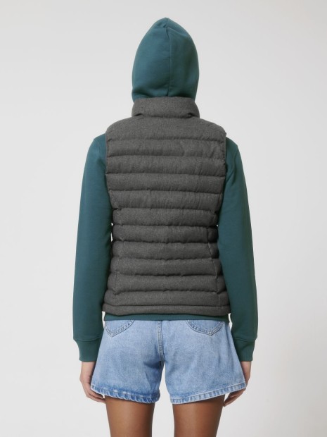 Vestes à personnaliser STANLEY/STELLA Stella Climber Wool-Like Deep Metal Heather Grey