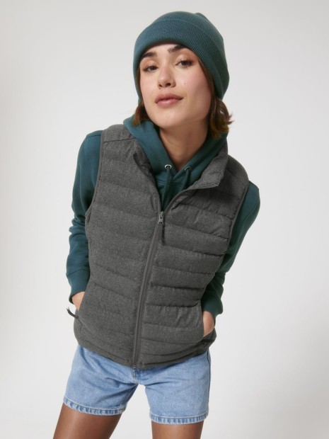 Vestes à personnaliser STANLEY/STELLA Stella Climber Wool-Like Deep Metal Heather Grey