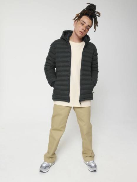 Vestes à personnaliser STANLEY/STELLA Stanley Voyager Wool-Like heather grey fonce