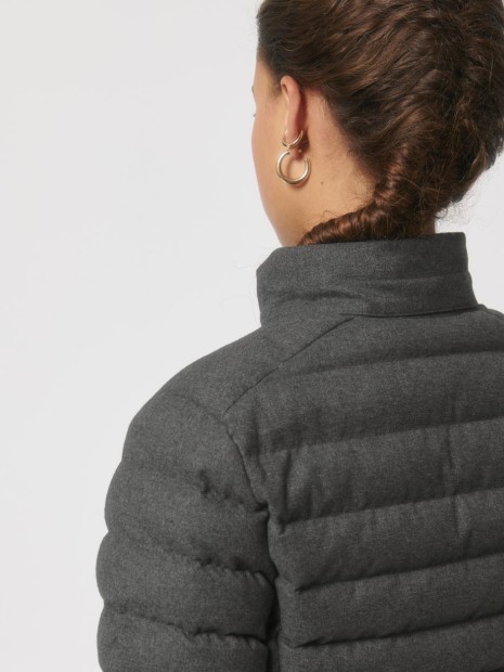 Vestes à personnaliser STANLEY/STELLA Stella Voyager Wool-Like Deep Metal Heather Grey