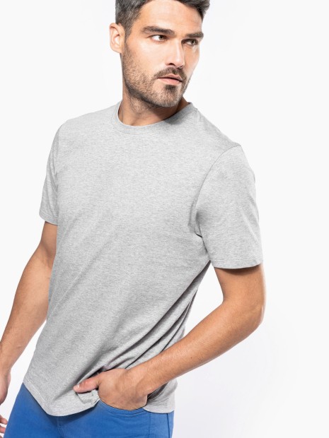 T-Shirts à personnaliser KARIBAN T-shirt col rond manches courtes unisexe 