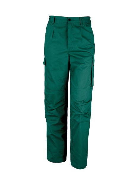 RESULT Pantalon action vert bouteille personnalisable