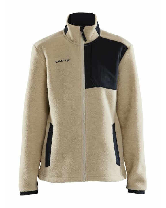 CRAFT ADV Explore Pile Fleece Jacket W Polar Fleece personalisierbar