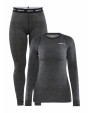 Sous-vêtement personnalisable CRAFT CORE Wool Merino Set W
